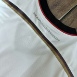 2014 Germany Home White Retro Fans Soccer Jersey  3 Start 三星
