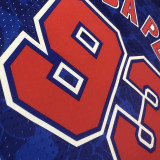 1993 Nets BAPE×M&N #93 Blue NBA Jerseys