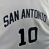 2026 Spurs DEROZAN #10 Grey NBA Jerseys