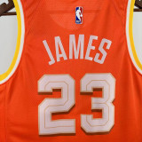 2026 Cleveland JAMES #23 Orange City version NBA Jerseys