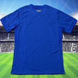 2025/26 Finland Away Blue Fans Soccer Jersey