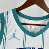 2023 Hornets  BALL # 1  White NBA Jerseys