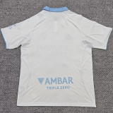 2025/26 Zaragoza Home White Fans Soccer Jersey