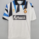 1991/93 In Milan Away White Retro Soccer Jersey