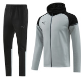 2025 Puma Grey Hoody Zipper Jacket