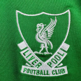 1991/92 LFC Away Green Retro Soccer Jersey