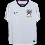 2013 England 150th Anniversary White Retro Soccer Jersey