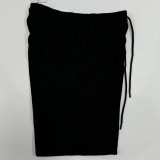 2025 Jordan Black Pure Cotton Fabric Casual Short Pants M17