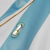 2006 Argentina Home Retro Soccer Jersey