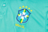 2025 Brazil Green POLO Training Tracksuit