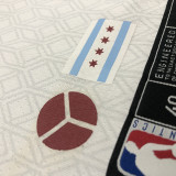 Bulls PIPPEN #33 White City Edition NBA Jerseys