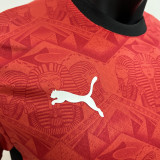 2025 Egypt Home Red Player Version Soccer Jersey