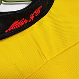 1999/2000 AC Milan Away Yellow Retro Soccer Jersey