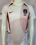 2002 South Korea Away White Retro Soccer Jersey