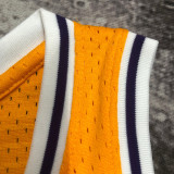 Lakers BRYANT #24 Retro Yellow NBA Girl Jersey