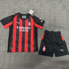 2025/26 AC Milan Home Kids Soccer Jersey