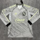 2025/26 Club America Third Grey Fans Long Sleeve Soccer Jersey