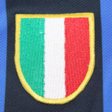 2009/10 In Milan Home Long Sleeve Retro Soccer Jersey