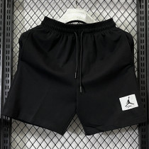 2025 Jordan Black Pure Cotton Fabric Casual Short Pants 黑标M001