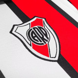 1999/2000 River Plate Red White Retro Soccer Jersey