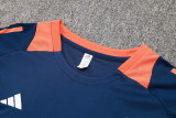 2025 M Utd Sapphire Blue Training Jersey(A Set)