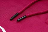 2025 PSG Red Hoody Zipper Jacket Tracksuit