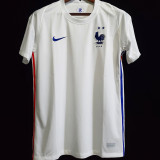 2020/21 France Away White Fans Soccer Jersey
