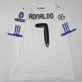 2010/11 RM Home Retro Long Sleeve Player Version Jersey 球员版