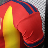 2026/27 Spain Special Edition Red And Yellow Player Version Soccer Jersey