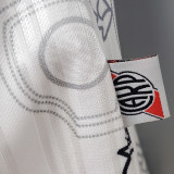 1996 River Plate Home Retro Long Sleeve  Soccer Jersey
