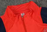2025 M Utd Red Kids Sweater Tracksuit