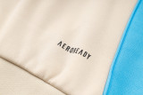 2025 Argentina Rice White Hoody Zipper Jacket
