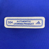 2000/2002 Schalke 04 Home Blue Retro Soccer Jersey