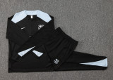 2025 BA  Black Sweater Tracksuit