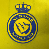 2024/25 Al Nassr Home Yellow  Player Version Soccer Jersey