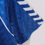1986/87 RM Away Blue Retro Soccer Jersey