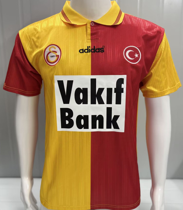 1996/1997 Galatasaray Home Retro Soccer Jersey
