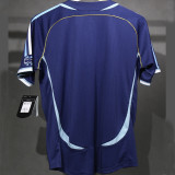 2006 Argentina Away Retro Player Version Soccer Jersey