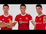 2021/22 M Utd Home Red Retro Player Version Soccer Jersey