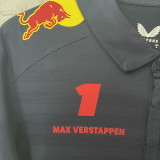 2025/26 Red Bull Racing F1 Black Team POLO T-Shirt  有领