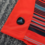 2011/2012 MS Away Red Retro Kids Soccer Jersey