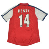 2001/02 ARS Home Red Retro Soccer Jersey
