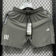 2025 AD~ Yellow gray Casual Short Pants DF2047