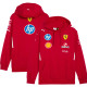2025 Ferrari Red F1 Hoody Sweater Jersey