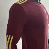 2025 Mexico Red Special Edition Player Version Long Sleever Jersey