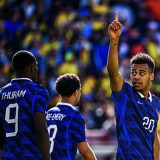 2026/27 France Home Blue Player Version Soccer Jersey