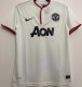 2013/14 M Utd Away White Retro Soccer Jersey