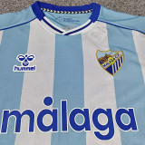 2025/26 Malaga Home Fans Soccer Jersey