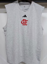 2025 Flamengo Grey Pure Cotton Vest Jersey