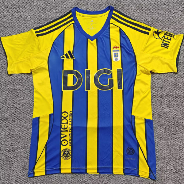2025/26 Real Oviedo Away Fans Soccer Jersey